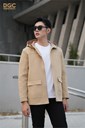 WAJKBD126M - BE_2 Ảnh của Áo parka 2 lớp dáng lửng